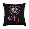 SNF Nurse Skilled Nursing Facility Week Appreciation Throw Pillow