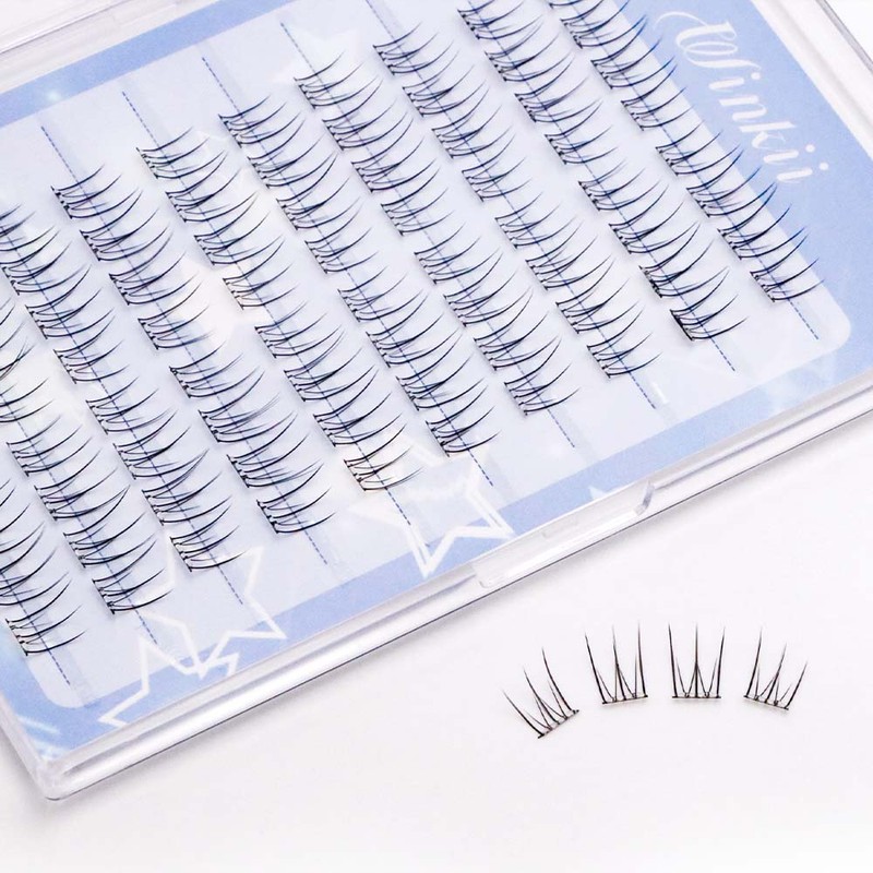 Winkii No Glue Eyelash Natural Point Eyelash Pogeunssum 9-11mm Full