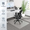 Futurwit Office Chair Mat for Medium Pile Carpeted Floor, Ship