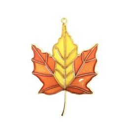 EZ Travel Collection Canadian Maple Leaf Christmas Tree Ornament