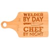 Gift for Welder By Day Chef By Night Welding Paddle