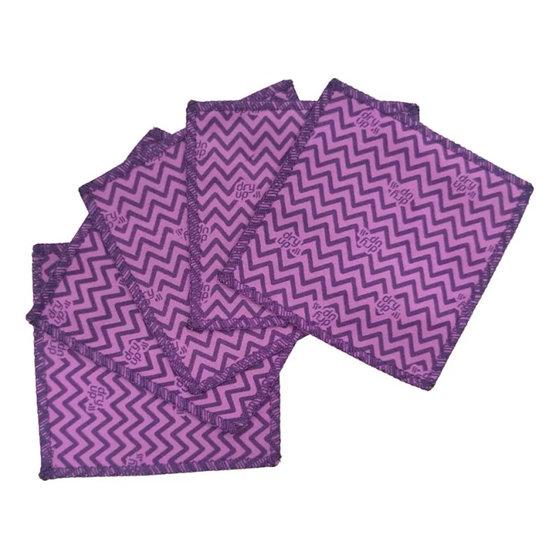 5 Pads Toallas Desmaquillantes Reutilizables Microfibra