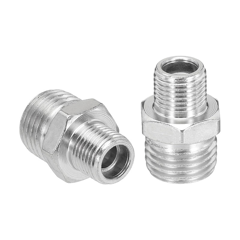 PATIKIL 1/8-1/4 Conversion Adapter Thread Fitting Airbrush Fitting Air Hose