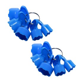 Lilaly 10 Pcs Aerator Key, Faucet Aerator Removal Tool, Aerator Removal Tool, Aerator For Sink Faucet, Moen Aerator Key (M15.5 M18.5 M21.5 M22 M24)