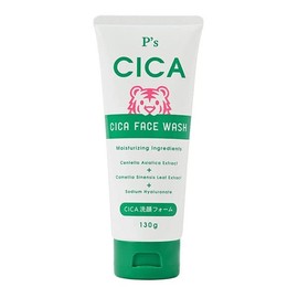 TK Corporation P's CICA Facial Cleansing Foam, 4.6 oz (130 g) x 5 Pieces