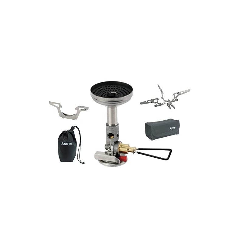 SOTO Micro Regulator Stove Windmaster SOD-310 + 4 Pieces (Hard