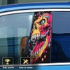 Blueshyhall B Pillar Sticker Car Skull Motif, Pack of 2