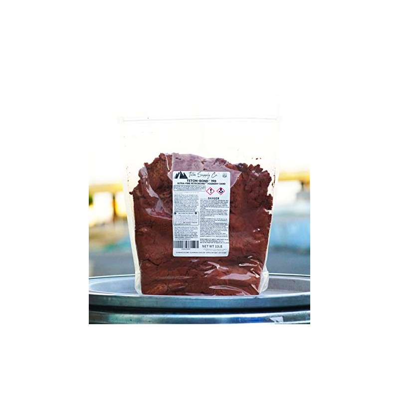 Teton-Bond Petrobond Ultra-FINE (190 Mesh) Foundry Jewelry Metal Casting Sand