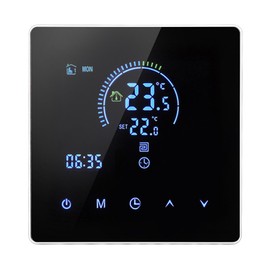 Programmable Thermostat, 3500W Maximum Temperature Controller 5‑60℃ Setting LCD Digital Remote APP Control Tools for Tuya AC90V‑240V, Home Programmable Thermostats (Normal Type)