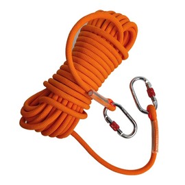 Multi-Purpose Rope 12mmx10(32ft) Heavy Duty Thick Nylon Rope for Adults Ideal for Rock Tree Rappelling and Other Operations Ultimate Strength Durability