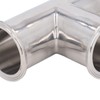 Triple Clamp Tee 3 Way 304 Stainless Steel Hose Pipe