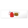 CafePress Grease Monkey Bumper Sticker 10"x3" Rectangle Bumper Sticker Car