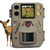 Trail Game Camera,37MP Hunting 4K 30fps 1.44'' LCD White LED