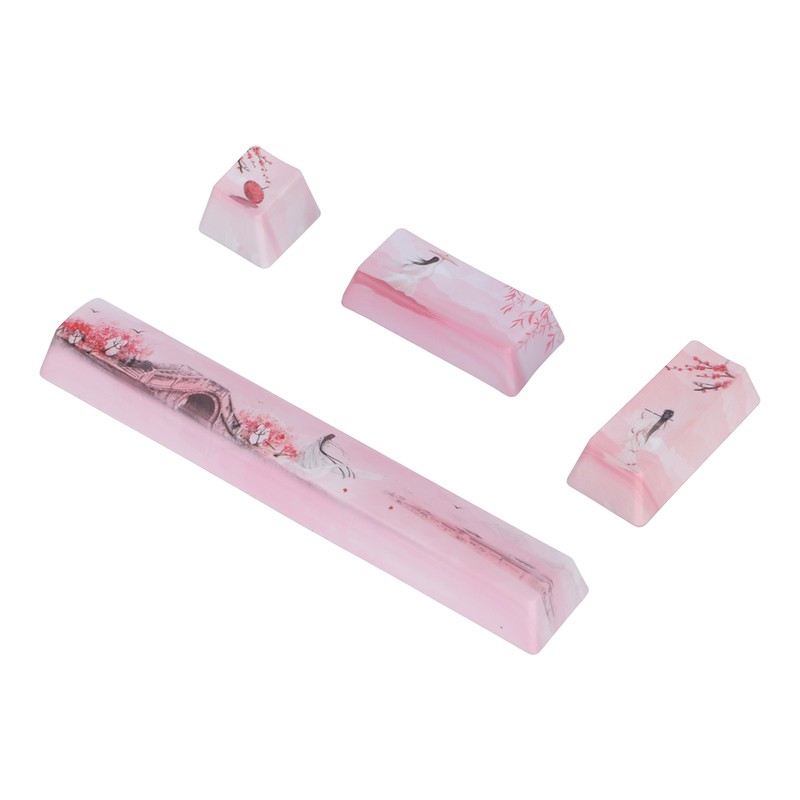 4Pcs Keycaps Space ESC Enter Numpad Enter High Durability Wear