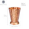 NKlaus 11263 155 g Copper Cup Pure Copper (100%) Drinking