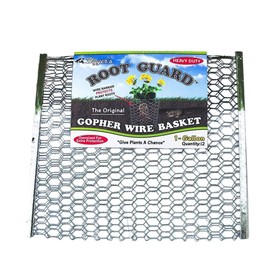 Digger’s 1-Gallon Heavy-Duty Wire Basket - Gopher Wire Basket for Perennials & Vegetables (12 Baskets)