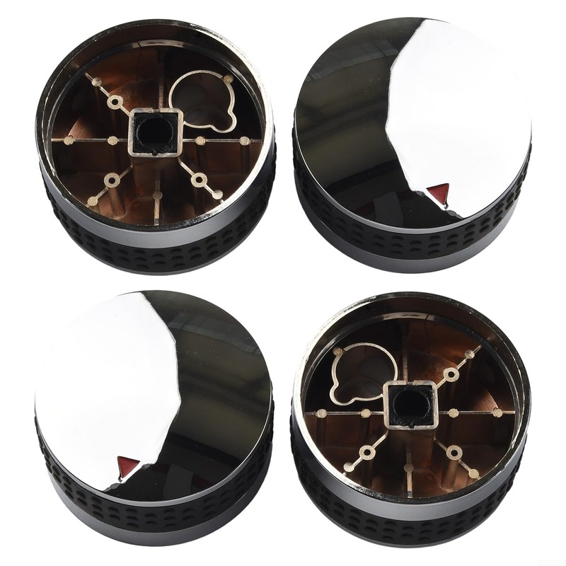 4 Pieces Gas Stove Knobs, Grill Gas Hob Switch Knob,