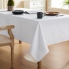 Veblandy Textured Tablecloth Rectangle Waterproof Table Cloth, Washable Table Cover