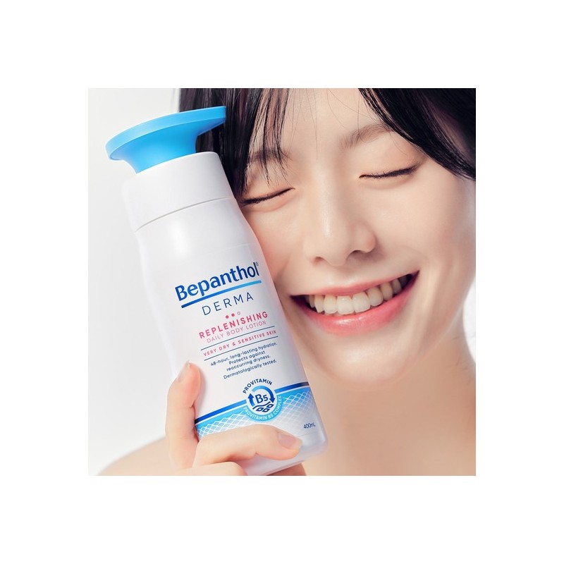 Bepantol Derma Replenishing Daily Body Lotion 400ml (3 bottles) /