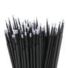 G2PLUS Micro Swabs - 100pcs Cotton Swabs for Makeup, Black