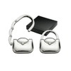 WPRO 2 x Luisa Handbag Holder Metal Case Bag Holder