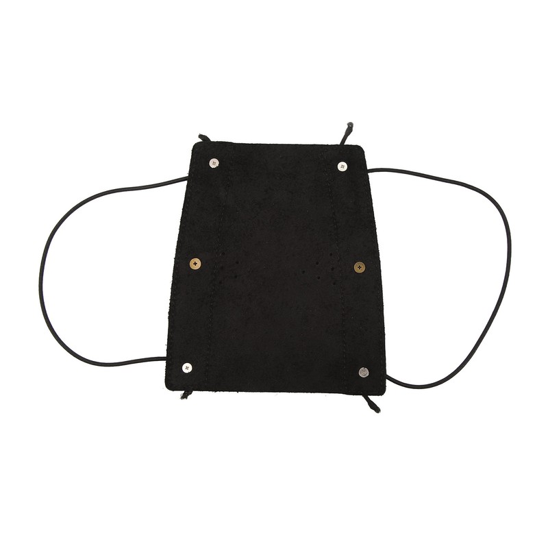 Archery Arm Guard Adjustable Strap Second Cowhide Arm Protector Pad