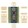 DUBEUYEW Nano Module Soldered Nano Board CH340 Chip 5V 16MHz