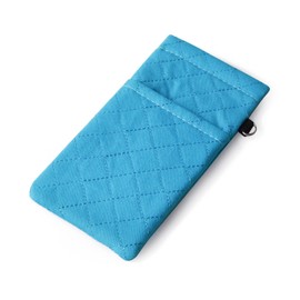 DQbhzh - Funda de microfibra suave con paño de limpieza para mujer, Azul, Talla única