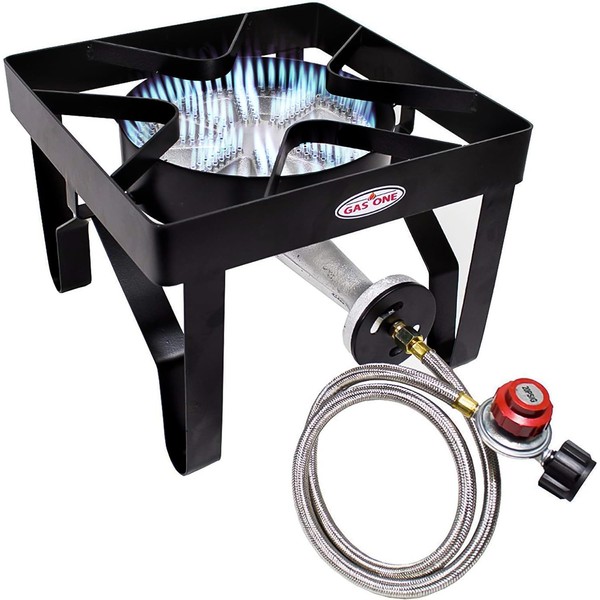 GasOne 200K BTU Propane Burner – Heavy-Duty Propane Stove –