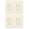 WACD-LA-SP-L Pack of 2 Wi-Fi Smart Dimmer Switch, Light Almond,
