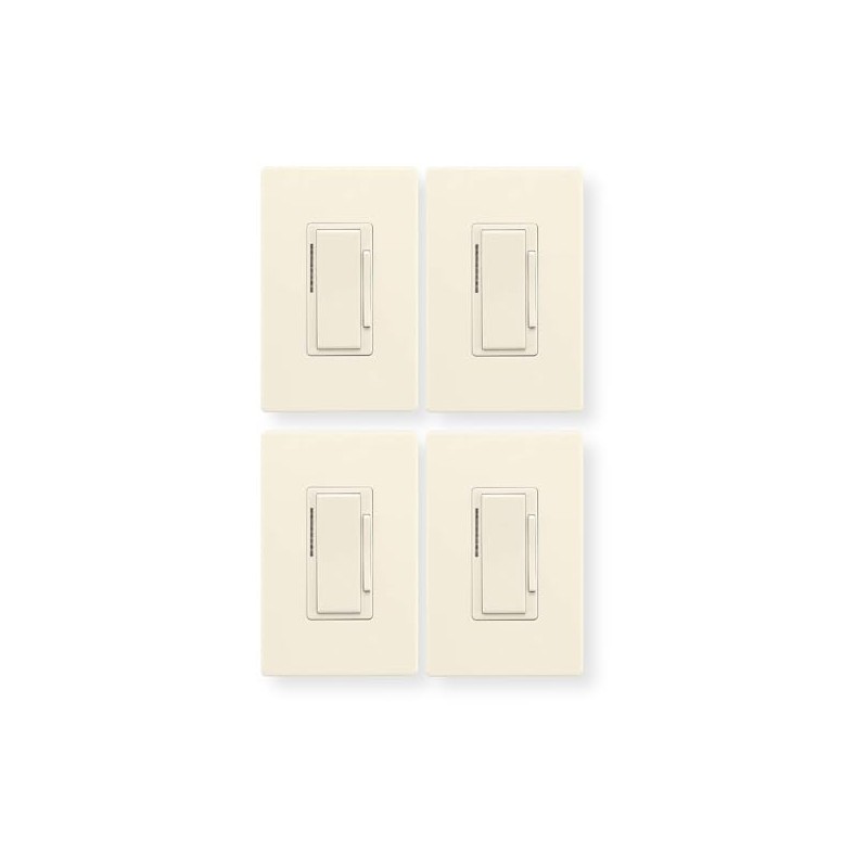 WACD-LA-SP-L Pack of 2 Wi-Fi Smart Dimmer Switch, Light Almond,