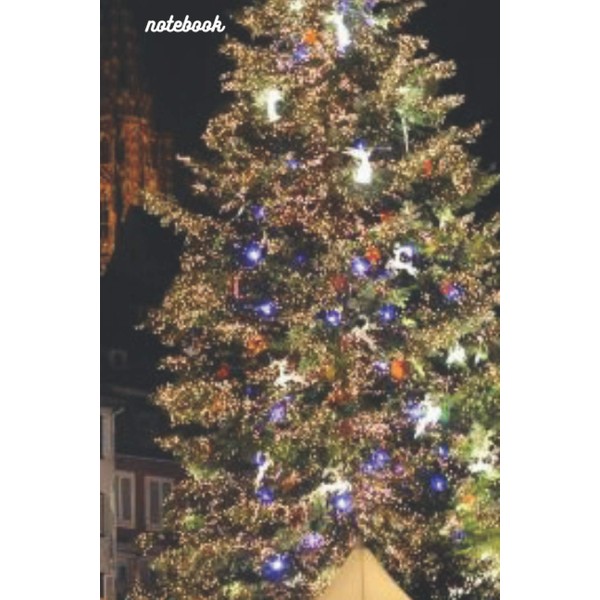 notebook christmas market: winter collection (French Edition)
