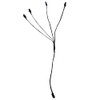 JYtrend 4 Way Splitter Connector for Neon El Wire Light