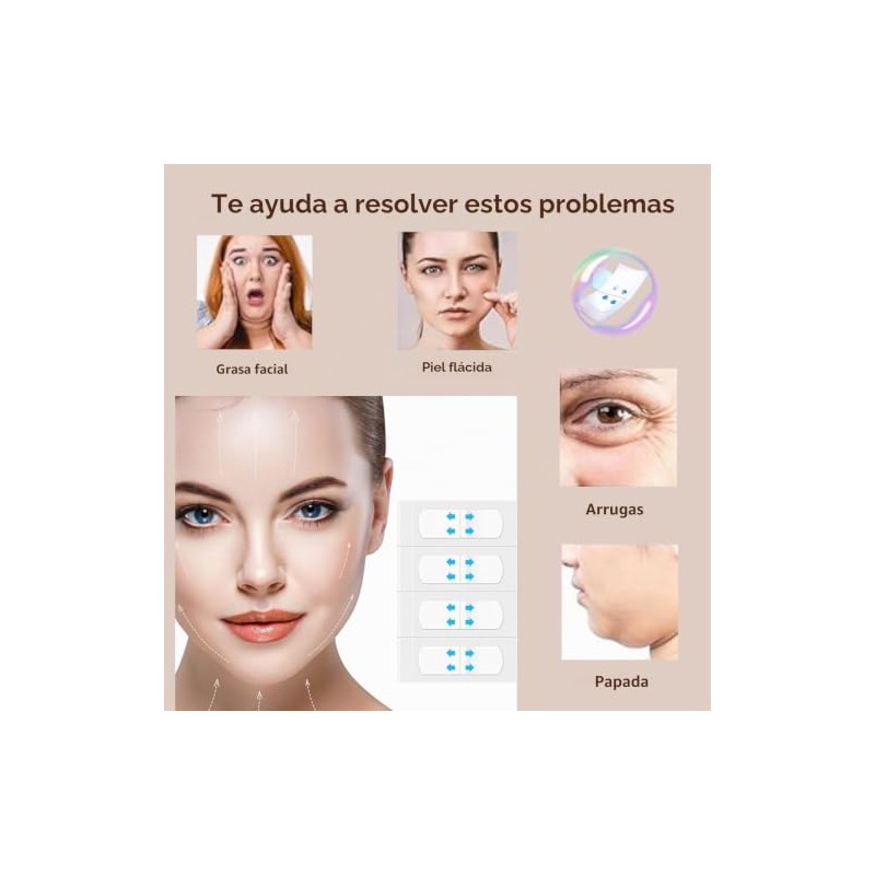 Cinta de elevación facial, cinta de elevación facial invisible 120