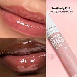 Lip Gloss Almay Gleam Big tono Positively Pink
