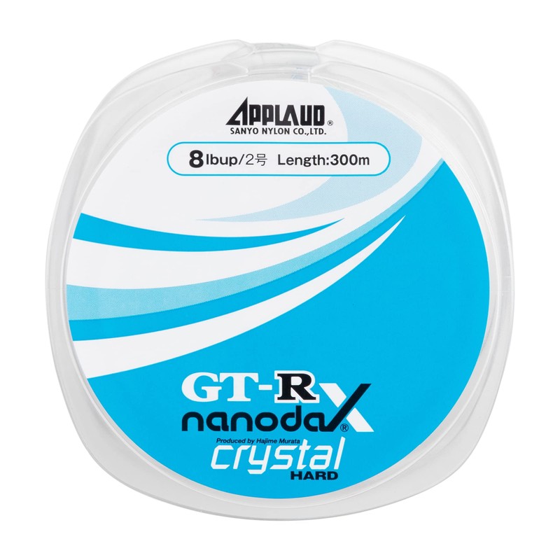 Sanyo Nylon NanodaX Applaud GT-R Fishing Line, Crystal Hard, 984