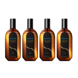 J&M Partners Laonne Laon Black Argan Oil Hair Essence Vegan Organic 100ml 4pcs / 라온느 라온 블랙 아르간 오일 헤어에센스 비건 유기농 100ml 4개