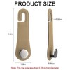 JESTOP Car Headrest Hooks, 2 Pack Leather Car Seat Storage