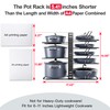 ORDORA Pots and Pans Organizer under Cabinet 14.55 Height, Adjustable
