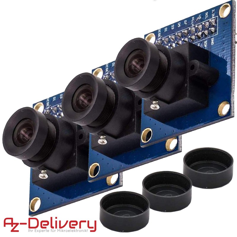 AZDelivery ⭐⭐⭐⭐⭐ Camera for Arduino OV7670 300KP VGA Camera