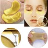 10/20/30/50/60/80/100 pairs wholesale New Crystal 24K Gold Powder Gel Collagen