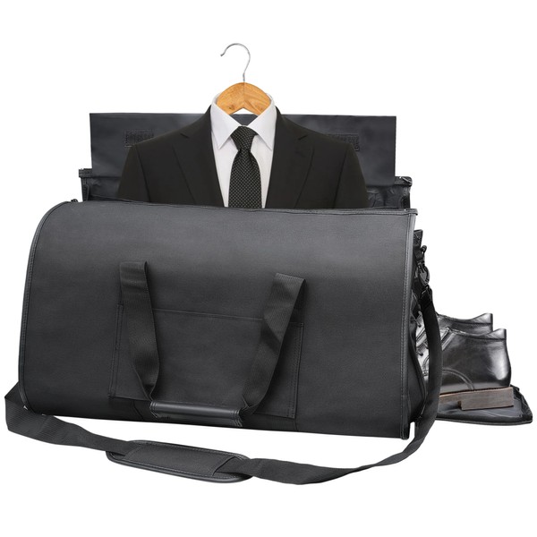 Convertible Garment Travel Bag, Carry on Luggage Duffel Bag for