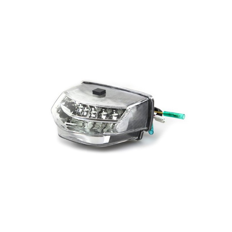 Integrated Sequential LED Tail Lights Clear Lens fits Honda CBR-600RR