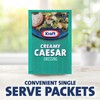Kraft Signature Creamy Caesar Salad Dressing Single Serve Packet (1.5