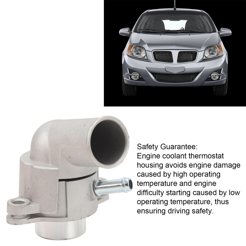 Engine Coolant Thermostat Housing TG278 Aluminum Alloy Engine Coolant Water