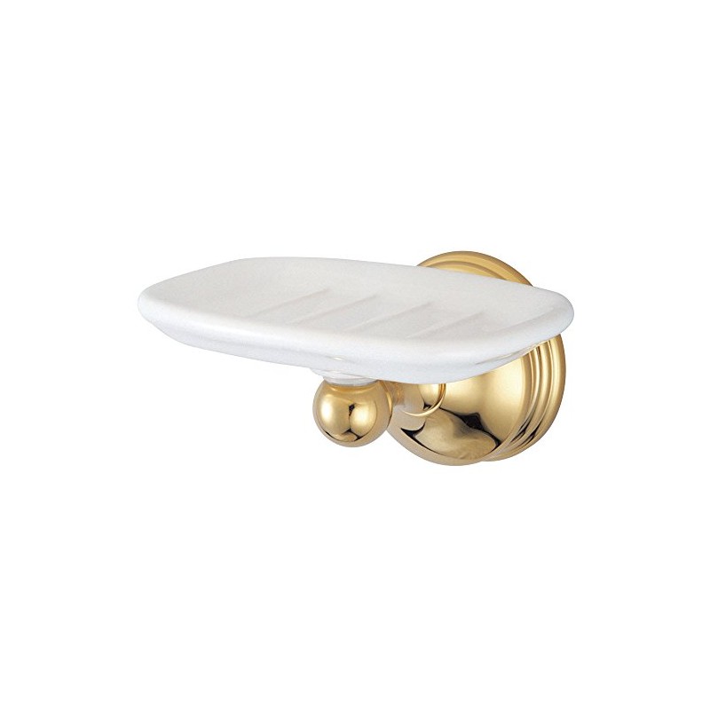 Kingston Brass BA1165PB Vintage Soap Dish, Polished Brass