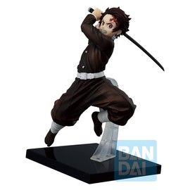 Bandai Spirits Ichibansho - Demon Slayer: Kimetsu no Yaiba - Tanjiro Kamado (Breached Swordsmith Village), Collectible Figure