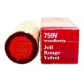 Clarins Joli Rouge Velvet Matte & Moisturizing Lipstick (3.5g/0.1Oz) YOU PICK! - 759V Woodberry