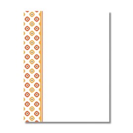 Paperdirect Alluring Diamond Dots Invite Special Event Celebration Stationery, Border Paper, Letterhead 8.5 x 11, 25 sheets, Elegant Premium Writing Paper, Decorative Printer Paper