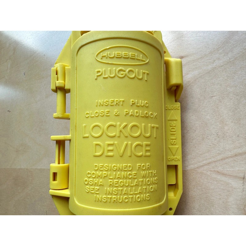 HUBBELL Plugout Lockout Device
